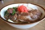 Okinawa Pork & Beef   Soba