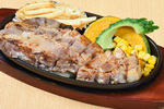 Okinawa Agu Pork Sirloin Steak Plate Set 200g